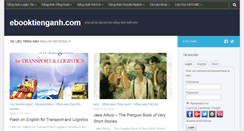 Desktop Screenshot of ebooktienganh.com