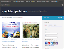 Tablet Screenshot of ebooktienganh.com